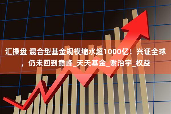 汇操盘 混合型基金规模缩水超1000亿！兴证全球，仍未回到巅峰_天天基金_谢治宇_权益